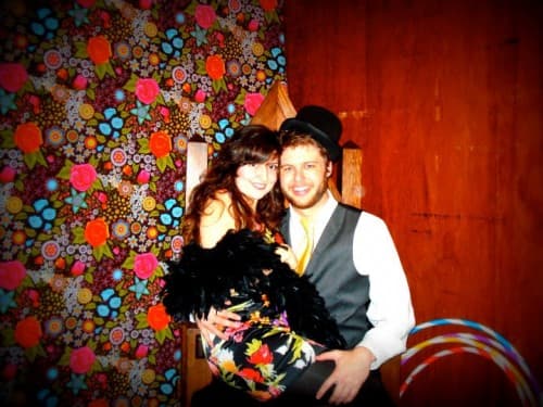 Chelsea and Jordan at Sarah and Andrew's wedding